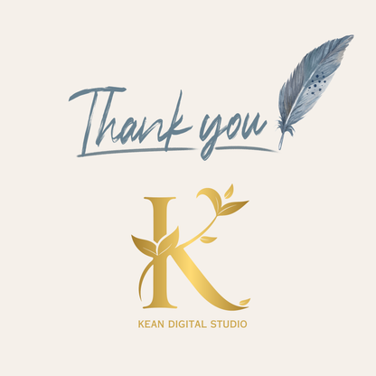 Wedding Digital Thank You Video Template, Fully Editable in Canva, Elegant Greenery Theme