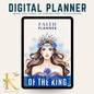 Christian Digital Planner for Women: Faith & Devotion (Undated) - Blue