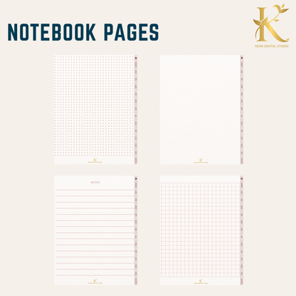 Christian Digital Planner for Women: Faith & Devotion (Undated) - Pink