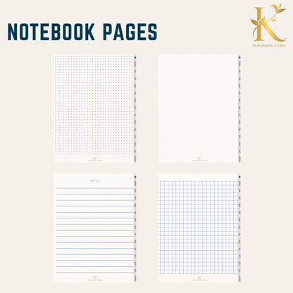 Christian Digital Planner for Women: Faith & Devotion (Undated) - Blue