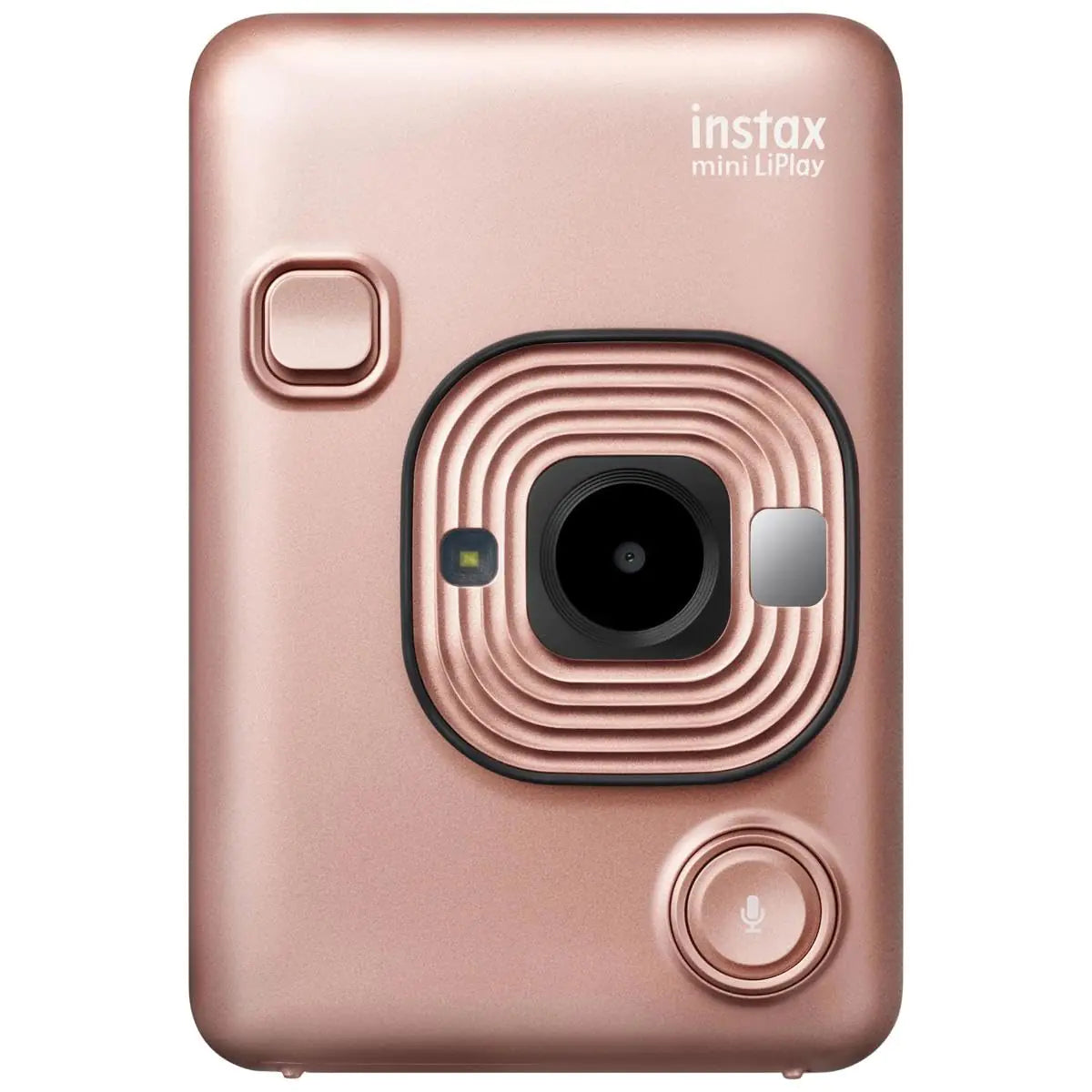 Fujifilm Instax Mini Liplay Hybrid Instant Camera - Blush Gold