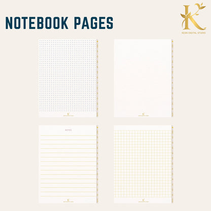 Christian Digital Planner for Women: Faith & Devotion (Undated) - Yellow Gold